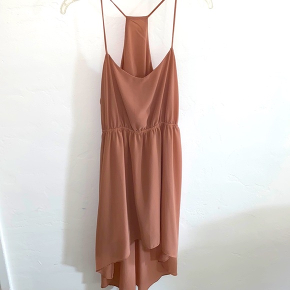 Forever 21 High-to-low Dress - Mauve/Pink - Small - Picture 1 of 2
